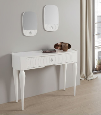 Kredens Stół konsolowy Drewno stoliki ścienne stół konsola Meble konsole 110cm