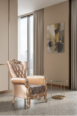 Barokowy Fotel Chesterfield Kanapa Sofa Meble Meble Kanapy Sofy Krzesło
