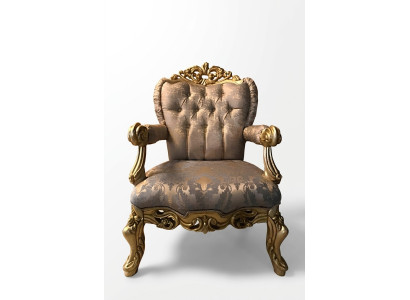 Fotel Luxury Podkładka Designer Włókienniczy 1 miejsce siedzące Podkładka Siedziba Single Seater Meble Nowe