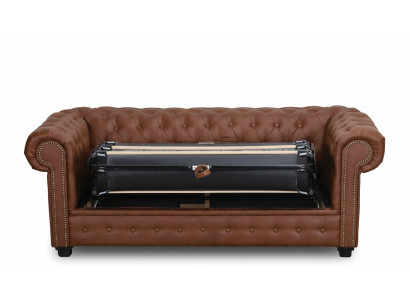 Sofa rozkładana Chesterfield Sofa z funkcją łóżka Couch Podkładka Meble Couches