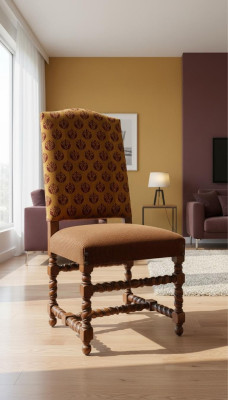 Krzesła do jadalni luksusowy design fotel Prawdziwe drewno Krzesło Drewno Italian Meble