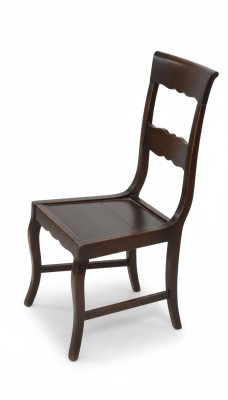 Designerskie Drewno Krzesło w jadalni Luxury Meble Brown Kolor Nowość
