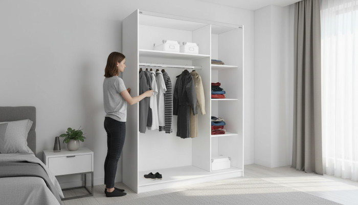 Szafa Magazynowa Półka Szafa Archiwum Drzwi Przesuwne Drzwi Przesuwne Biuro 150cm