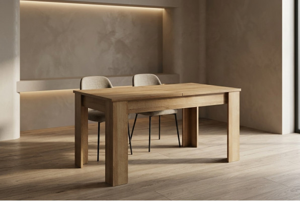Tabela Nowoczesny Stół obiadowy Drewno Design Drewniany stół Living Dekoracja stoły Jadalnia Pokój