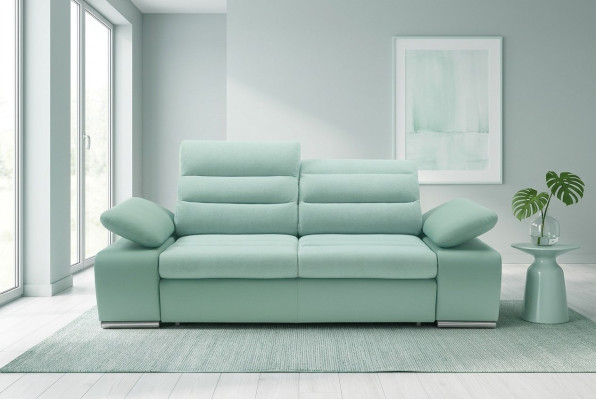 Sofa Trzyosobowa Wielofunkcyjna Sofa Design Podkładka Meble do Salonu Materiał Włókienniczy