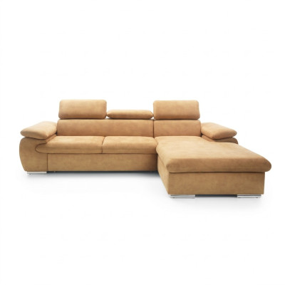 Narożnikowa kanapa rozkładana sofa w kształcie litery L Narożnikowa kanapa narożnik Podstawa łóżka sofa Żywy krajobraz Nowość