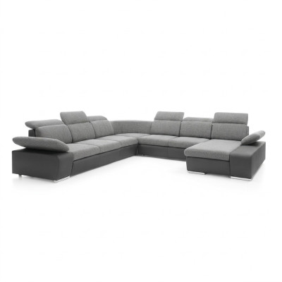 Narożnik kanapa Kształt U z funkcją spania Narożnikowa kanapa Żywy krajobraz Sofa Couch Nowość