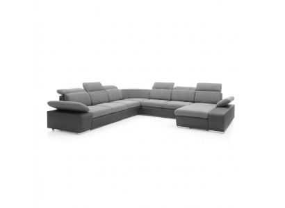 Narożnik kanapa Kształt U z funkcją spania Narożnikowa kanapa Żywy krajobraz Sofa Couch Nowość