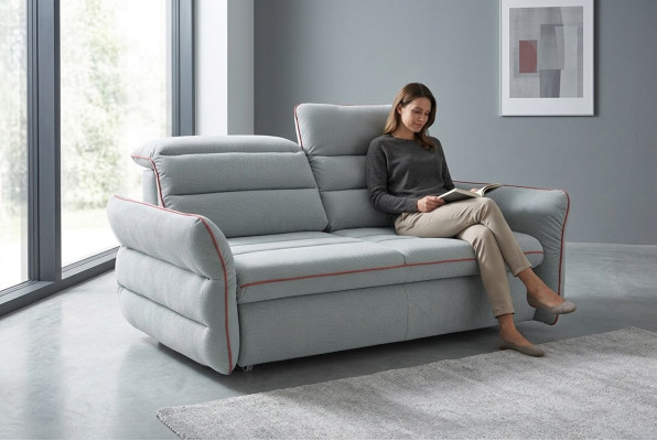 Sofa 2 miejsce do siedzenia Sofa rozkładana dwuosobowa Meble Materiał Luksusowa Wielofunkcyjna Kanapa Nowość