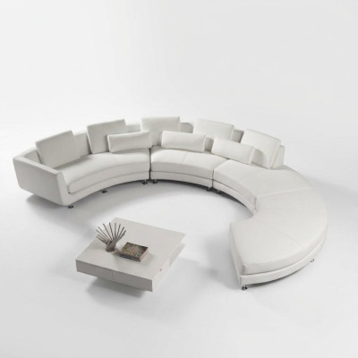 Sofa okrągła na USB Okrągły Kanapa Żywy krajobraz Narożnikowa kanapa Sofa Narożnik Podkładka Ustawić