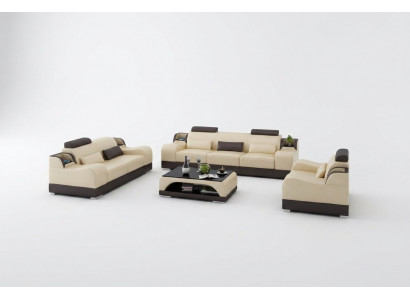 Zestaw sofowy Kanapa Siedziba Ustawić 3+2+1 Kompletny zestaw Nowoczesna Sofa do Salonu