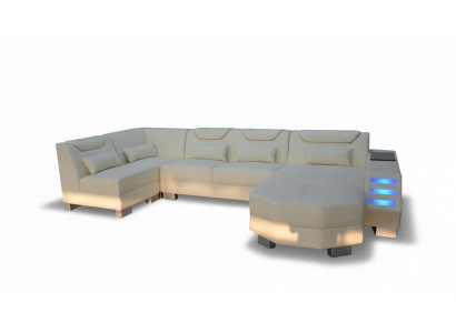 Designerska Sofa z USB Narożnik Skóra Narożnik Sofa Podkładka Pokój Skóra Siedziba Podkładka Nowość