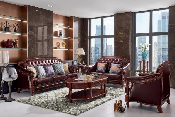 Zestaw sofowy 3+2+1 miejsce do siedzenia Zestaw Design Sofa Podkładka Kanapy Classic