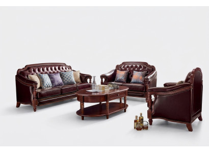 Zestaw sofowy 3+2+1 miejsce do siedzenia Zestaw Design Sofa Podkładka Kanapy Classic