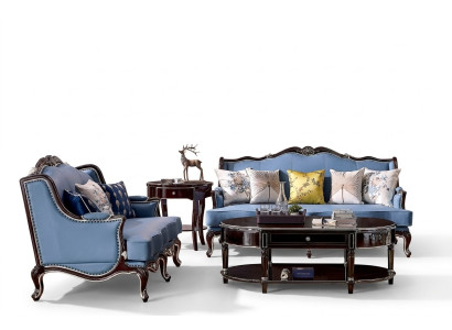 Klasyczna kanapa Chesterfield 3+2 miejsce do siedzenia Sofa Couches Blue Sofas