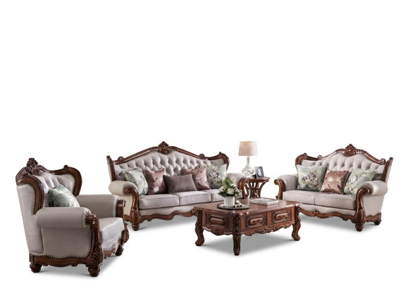 Zestaw sofowy 3+2+1 miejsce do siedzenia Grupa Sofa Fotel Sofas Classic Set