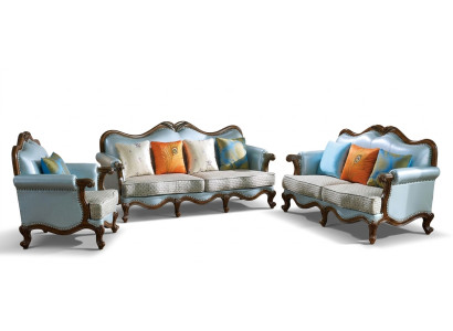 Luksusowe Meble Zestaw sofowy 3+2 miejsce do siedzenia Sofa Zestaw Kanapa Kanapa Fotel