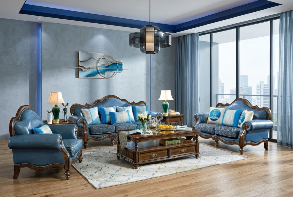 Skórzana sofa Zestaw sofowy 3+2+1 miejsce do siedzenia Zestaw Ustawić Sofę Sofa Kanapy