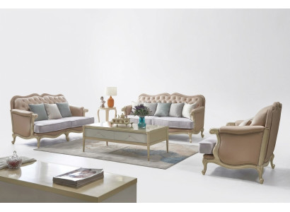 Rosa Meble Zestaw sofowy sofa 3 2 1 miejsce do siedzenia salon 3-częściowy.