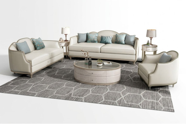 Zestaw sofowy 3+2+1 miejsce do siedzenia Sofa Siedziba Couch Podkładka Moderne Ustawić