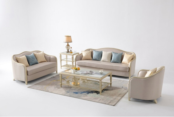 Set Design Sofy Zestaw sofowy 3+2+1 miejsce do siedzenia Kanapy Materiał Nowoczesna Sofa