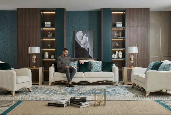 Nowoczesne kanapy Zestaw sofowy 3+2+1 miejsce do siedzenia Sofa Siedziba Kanapa Ustaw