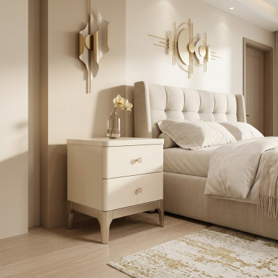 Szafki nocne Stolik nocny Konsole boczne Tabela Modern Night Konsole Drewno Design