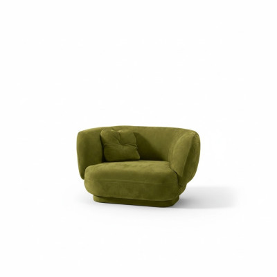 Fotel Siedziba Green Prianera Design Salon Podkładka Jednomiejscowe Meble Luxury Style