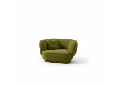 Fotel Siedziba Green Prianera Design Salon Podkładka Jednomiejscowe Meble Luxury Style