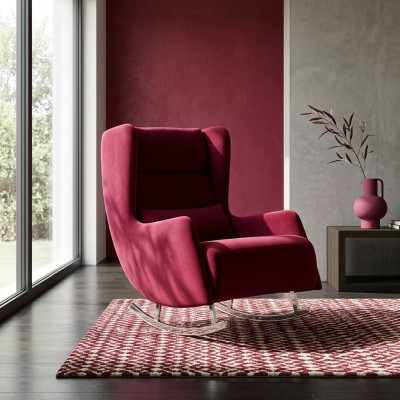 Luxury Fotel Podkładka Luksusowy Styl Włoski Prawdziwe drewno Nowoczesne Meble Jednomiejscowe