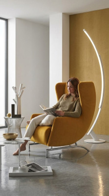 Fotel Siedziba Jednomiejscowy Design Żółty Podkładka Salon Meble EarsFotel Prianera