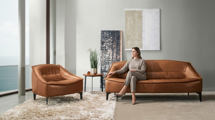 Luksusowy Zestaw Ustawić 2szt Zestaw sofowy 3+1 Siedziba Nowoczesna Sofa I Fotel