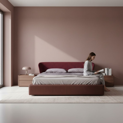 Łóżko Design łóżko Luksusowe Sypialnia Meble Prianera Italian Meble