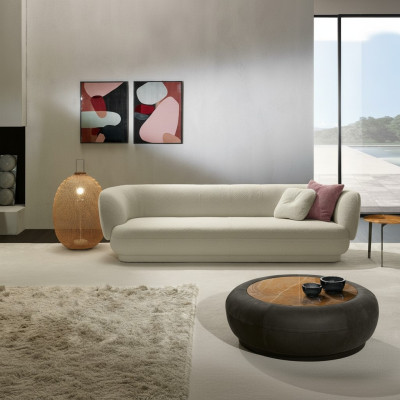 Luksusowa trzyosobowa sofa Biała 3 miejsce do siedzenia sofy design nowoczesny design meble kanapy