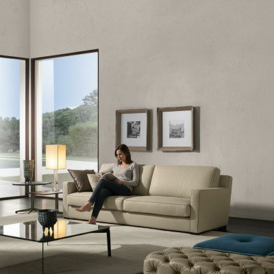 Design Włókienniczy 3 miejsce do siedzenia Szara Kanapa Elegancka Sofa Tapicerka Prianera Salon