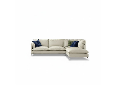 Narożnikowa kanapa L form Skóra luksusowa designerska sofa Podkładka kanapa kanapy Meble nowe