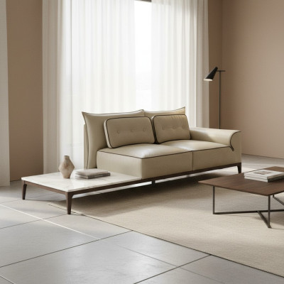 Sofa Podwójna Prianera Kanapy Luksusowe Meble Sofy Podkładka Kanapa Sofa 2 Siedziba Nowość