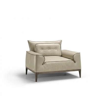 Design Skóra Fotel Salon Lounge Luksusowe Krzesło Design Meble Brown Prianera