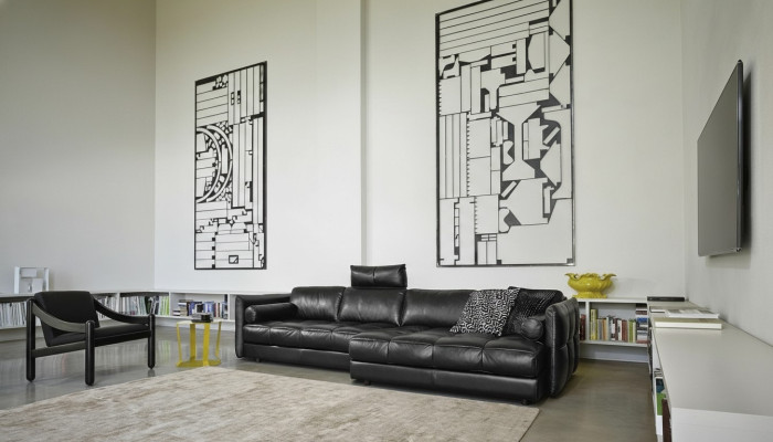 Narożnikowa kanapa Nowoczesna sofa w kształcie litery L Narożnikowa kanapa Prianera Sofa do salonu Narożnikowa kanapa Podkładka