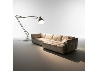 Designerska Sofa Skórzana Narożnikowa kanapa Podkładka Narożnik Kanapa Siedziba Narożnik L Kształt Ustawić Sofę Nowość