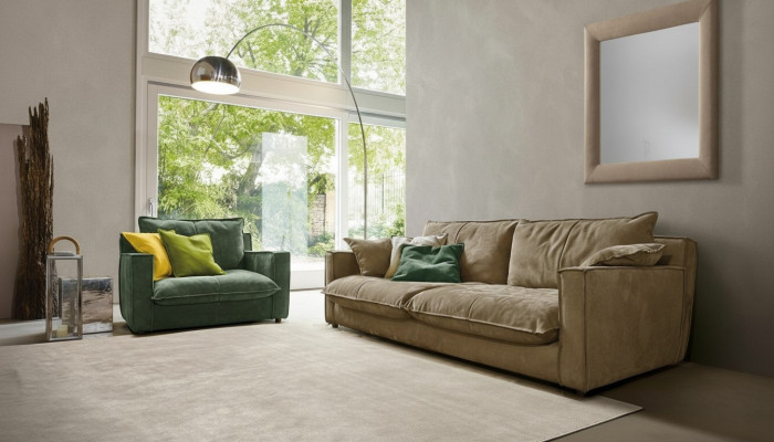 Zestaw sofowy 3+1 miejsce do siedzenia Luksusowy zestaw Sofy Fotel Skóra Sofa Salon