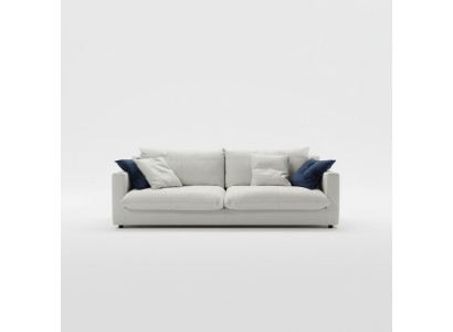 Luksusowa sofa trzyosobowa 3 Sofy Siedziba Siedziba Skóra designerska kanapa Meble w stylu Prianera