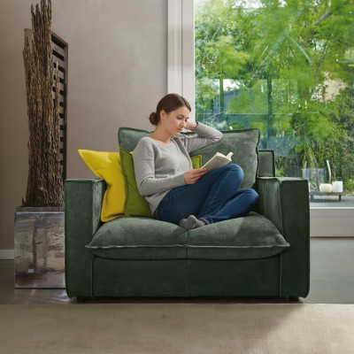Fotel Podkładka Meble Relaks Design Meble Green Lounge Luksusowa Sofa Jednoosobowa Prianera