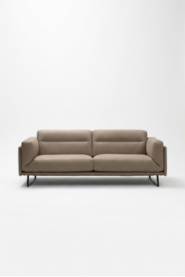 Luksusowa Sofa Trzyosobowa 3 Siedziba Sofy Nowoczesne Meble Kanapy Beżowa Kanapa