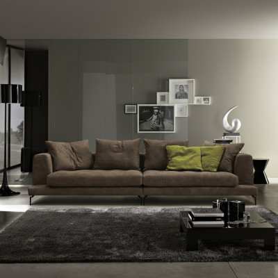 Sofa 4 Siedziba Sofy Luksusowa Podkładka Sofa Skórzana Luksusowa Kanapa Skóra Czteroosobowa