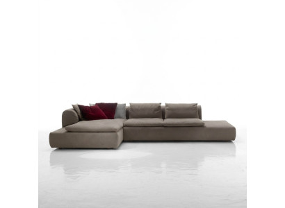 Narożnikowa kanapa Kanapa Tapicerka Kanapy Sofa Meble w kształcie litery L Szare Sofy Skóra