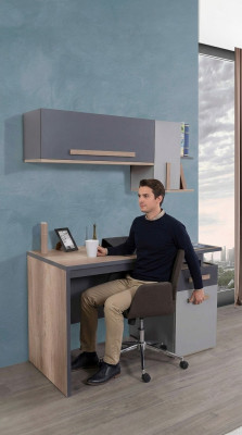 Biurko Modern Tabela półka ścienna Drewno Młodzieżowy żłobek Meble Design