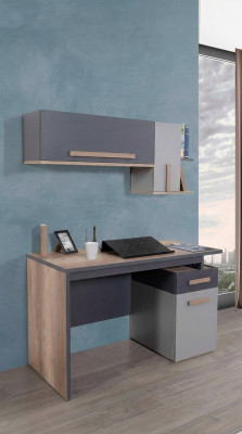 Biurko Modern Tabela półka ścienna Drewno Młodzieżowy żłobek Meble Design