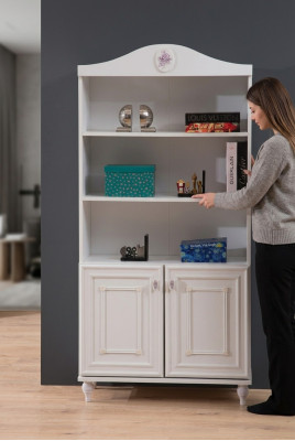 Design Półka Shegał Półka na książki Meble do pokoju młodzieżowego Design White