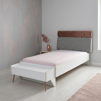 Design łóżko składane do pokoju młodzieżowego Łóżko łóżko składane Meble Drewno Biały